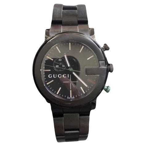 gucci g chrono black|Gucci chrono for sale.